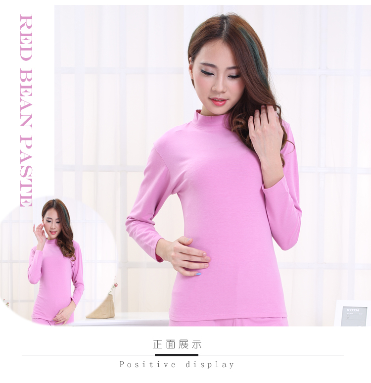 Áo ấm và nhung mỏng nửa cổ cao chải phụ nữ trung niên đồ lót nhiệt một mảnh áo cánh mùa thu quần áo đáy ao giu nhiet lot nhung
