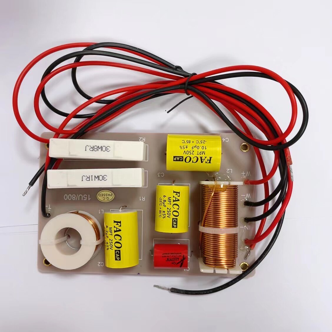 Neodymium magnetic sheet 15 inch frequency divider II frequency division according to horn characteristics now fit 15 inch imported sullen capacitor specialties