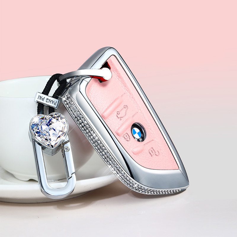 BMWx4 key case 120i ladies 523 diamond x2 leather x5 blade new 3 series dedicated 730 ultra-thin 525