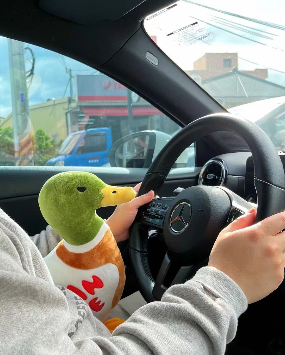 Correct version of HUMANMADE22AWNigo with the same Japanese tide gift duck doll ornaments pillow plush cotton