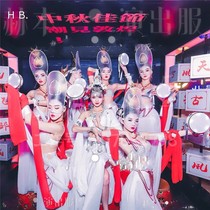 gogo Dunhuang Jinghong Dance Hanfu Performance Costumes Spring Festival New Years Day Chinese Style Nightclub Bar Exotic Performance Costumes