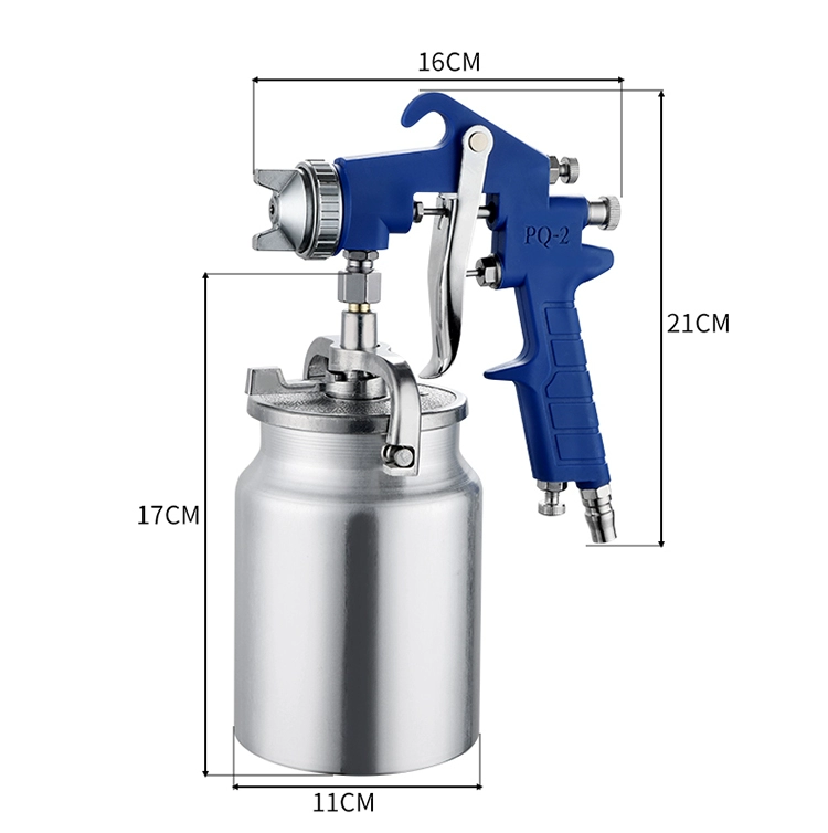Khí nén PQ-2 súng phun sơn cao su nguyên tử hóa cao pq2 súng phun keo PQ2 màu thép gạch sơn súng phun đồ nội thất súng súng phun sơn khí nén súng phun sơn h85