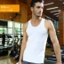 Áo vest nam thể thao mùa hè thể dục thể thao vượt rào Kiểu dáng cotton trẻ trung Phiên bản Hàn Quốc của áo phông không tay áo vest dạ nam Áo vest cotton