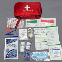 Outdoor survival first aid kit earthquake self-help travel business trip drug storage bag portable household medicine bag