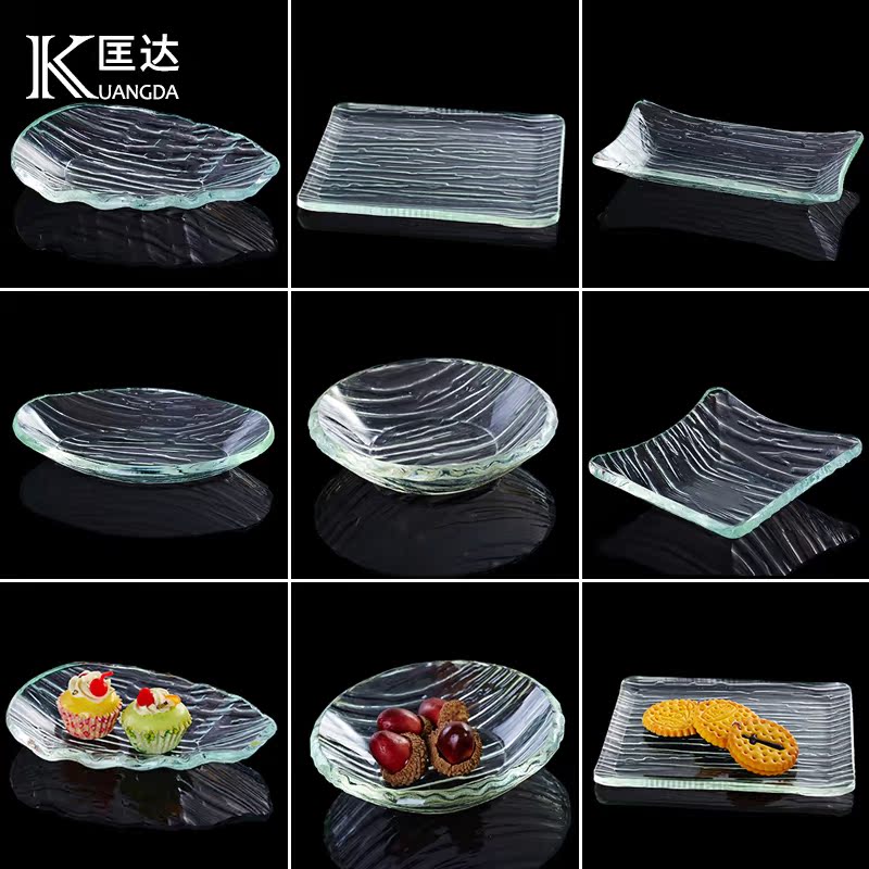 Acrylic Snack Refreshment Fruit Tray Sushi Sashimi KTV Buffet Dinner Dinner, Japan-ROK Cuisine Tableware　