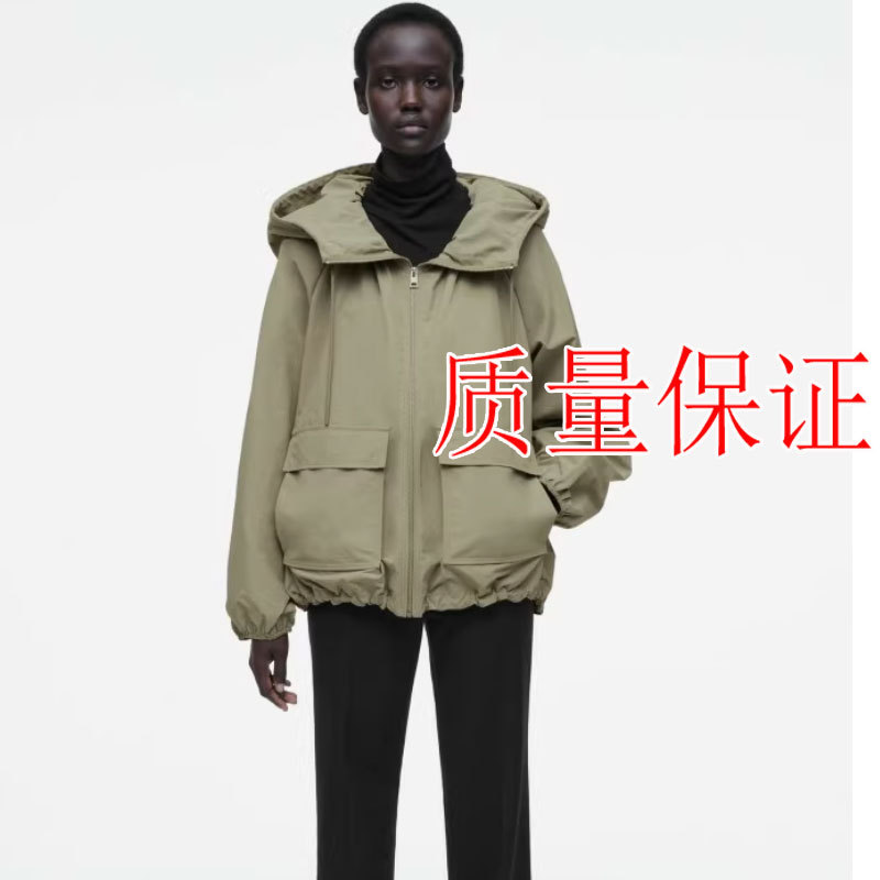Original Cs Style Women's Clothing, Hooded Workwear, Functional Parka Windbreaker, New Spring and Autumn Outfit 1260924001