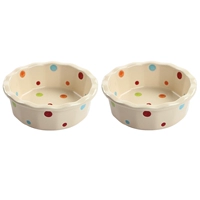 Рисовая белая волна точечная чаша (2 установки)