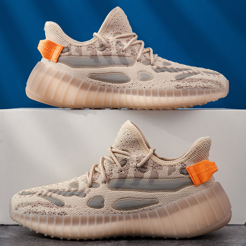 Factory spot direct 2020 summer high quality cold sticky sports casual men's shoes breathable foreign trade fly woven coconut shoes