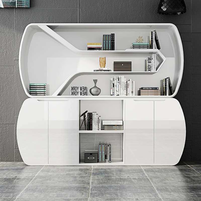 Baking Varnish Office Cabinet Fashion Brief President Information Cabinet Filing Cabinet Display Cabinet Bookcase Custom Cabinet Hot Selling-Taobao