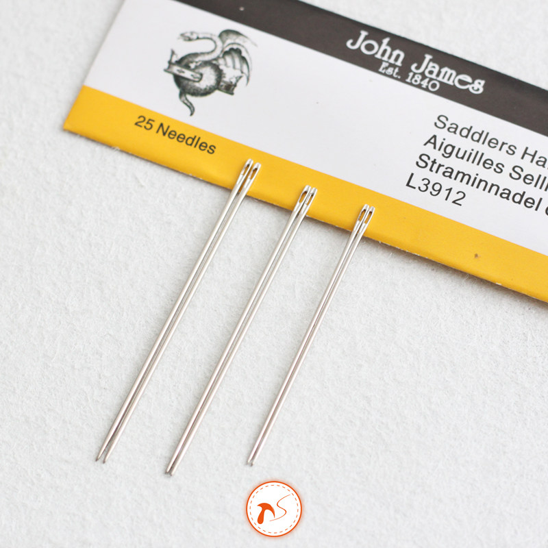 Hands-on network] British import John James hand sewing needle leather hand sewing needle hand sewing leather tools
