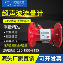 Ultrasonic flow meter FIRE PUMP Metering Watch Straight Read Gauge DN50 65 Fire Special