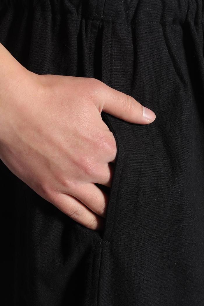 Quần cotton nam Trung Quốc vải thô cũ của nam giới cộng với phân bón để tăng quần Kung Fu Tai Chi hoang dã nhiều quần jean nam đẹp