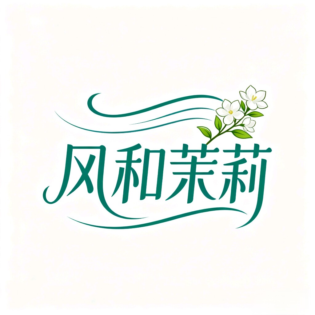 风和茉莉原创饰品集的LOGO