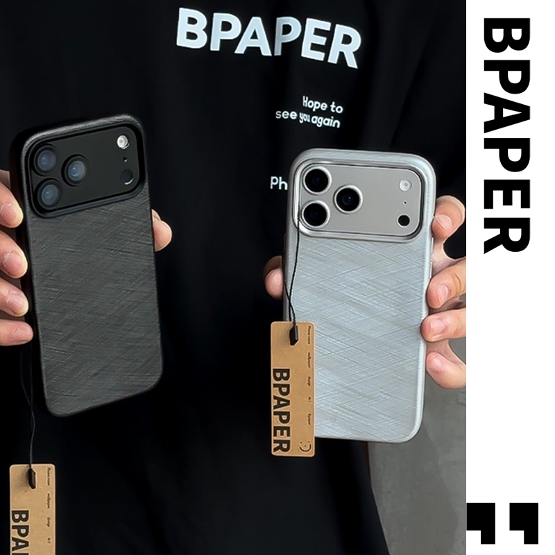 Bpaper'Couple Black and Silver' Is Suitable for Apple Phone Cases Iphone17Promax Niche 16Promax Simple 14Pro Magnetic 15Promax Men's High-End Couple Phone Case Bpaper'Couple Black and Silver' Is Suitable for Apple Phone Cases Iphone17Promax Niche 16Promax Simple 14Pro Magnetic 15Promax Men's High-End Couple Phone Case