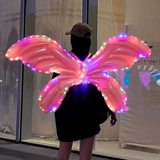 Бабочка крыла воздушного шарика Оптовый ночной рынок, толкающая детское плохое бэк -обратное сетевое красное ангел пустой бобо паровой мяч