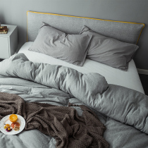  Japanese-style pure color cotton autumn and winter quilt core washed cotton thickened student single quilt double winter quilt sleeping naked to keep warm