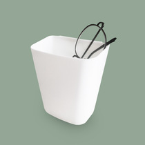 Simple small hanging basket Wall portable holding plastic multifunctional storage hanging bucket household kitchen tableware storage box