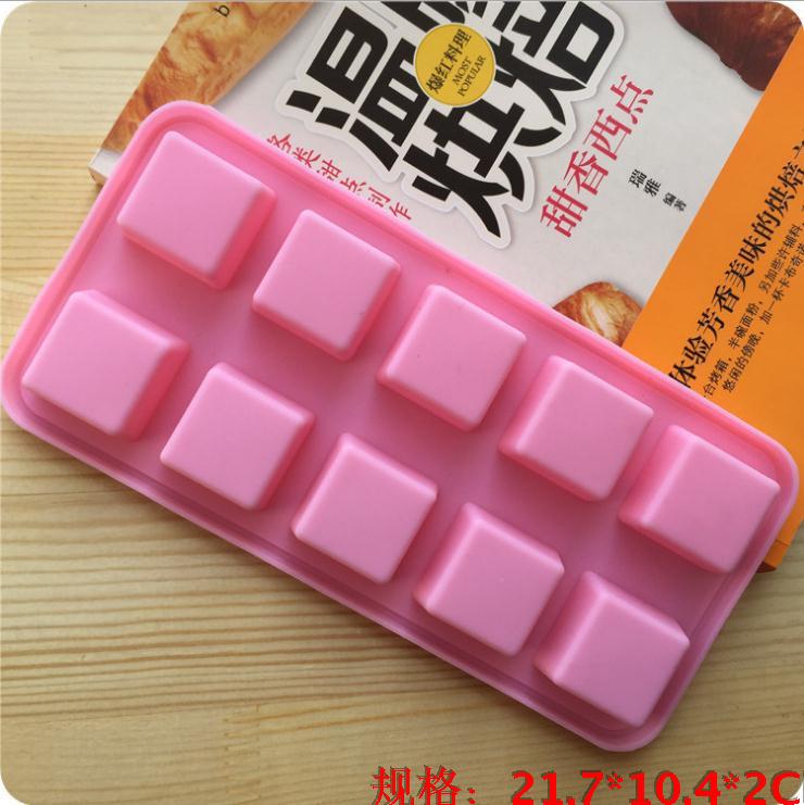 Khuôn làm bánh khuôn tự làm sô cô la khuôn đá pudding làm bằng tay xà phòng khuôn không độc hại dụng cụ làm bánh khuôn bánh