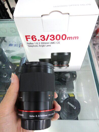 South Korea's Sanyang ultra-telephoto camera lens 300mm F6 3 Continental Line