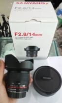 Sanyang samyang 14mm f2 8 ED UMC ultra wide angle lens mainland line goods
