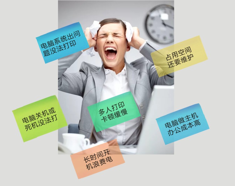 Có thể kết nối 2 máy in USB máy chủ in kép 2 USB với máy in mạng sắc nét hơn - Phụ kiện máy in giá 1 trống máy in	