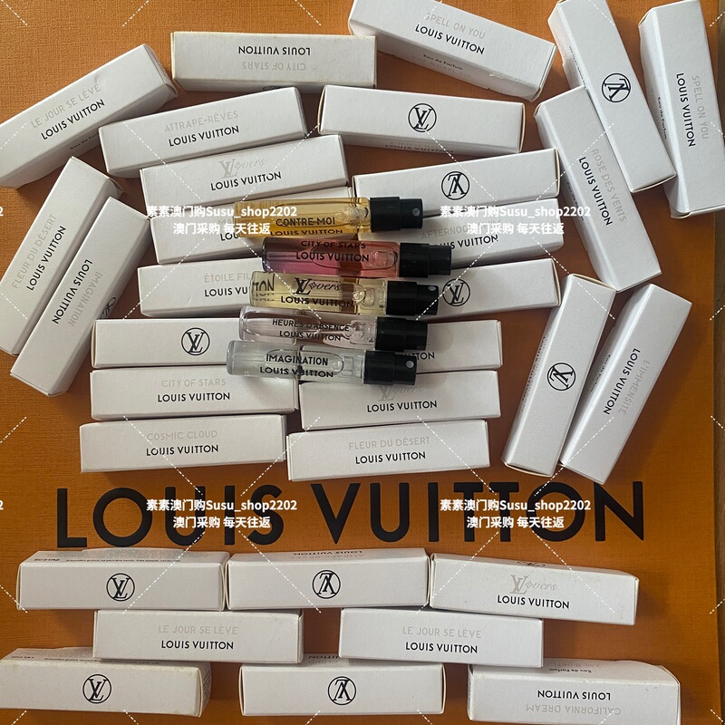 Macau Lv Original Perfume Sample 2ml Song of the Sun Breaking Dawn Afternoon Swim Symphony Dream Chasing Moment of Love