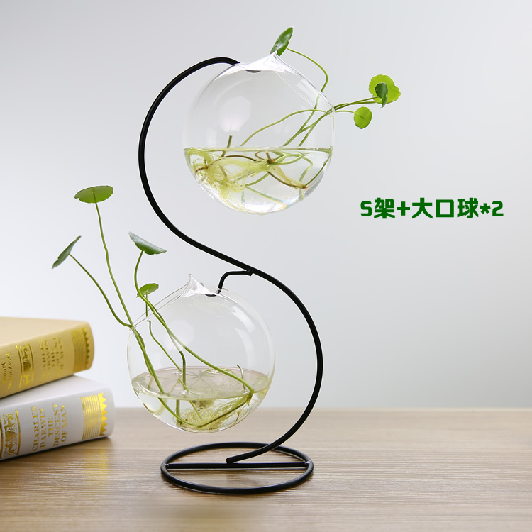 Hanging Hanging Glass Transparent Succulent Fish Tank Vase Small