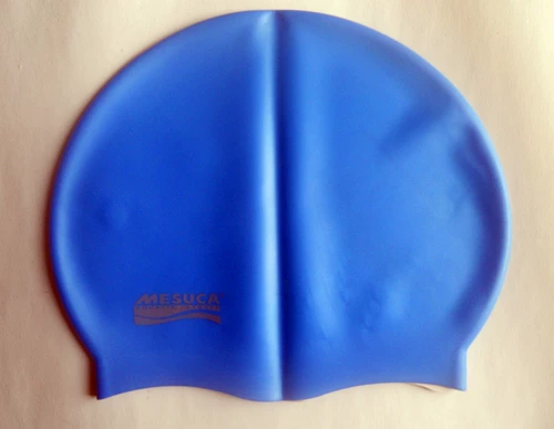 Qingcang Mesca Силиконовая плавательная шляпа Pure Color Print
