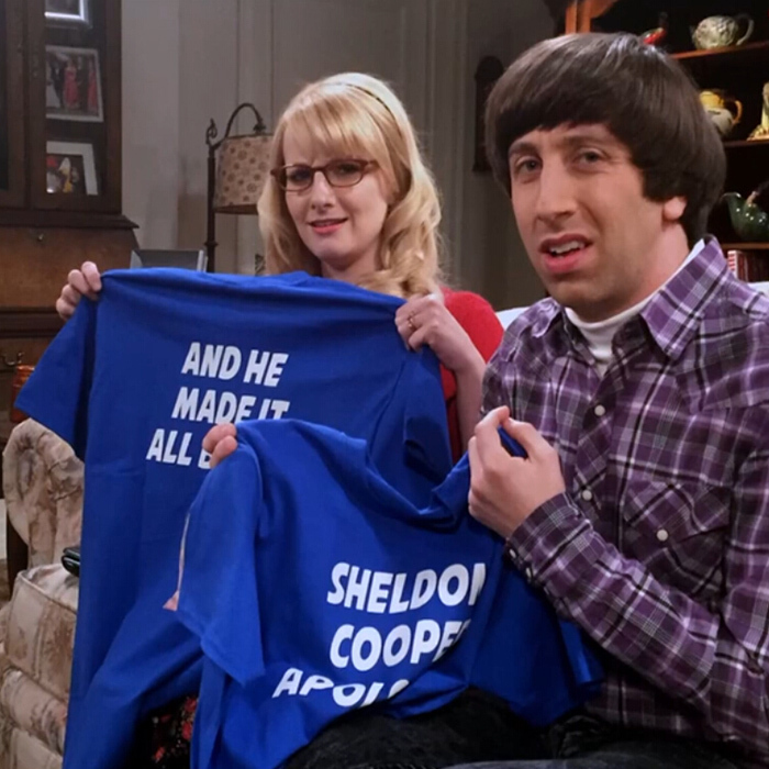 European and American Sheldon Apology T-Shirt, American Tv Series Sheldon Short-Sleeve Crew Neck Pure Cotton Unisex Undershirt