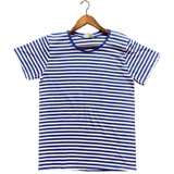 梅花牌 Рубашка, военно-морская футболка с коротким рукавом, делается под заказ, семейный стиль