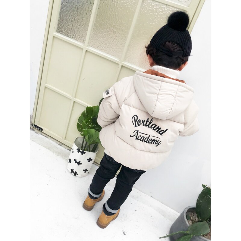 South Korean boy winter cotton clot 2020 new down baby foreign cotton padded jacket thickened jacket children's bread clothing
