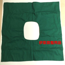 Ink Green Surgical Disinfection Wrapping Cloth Beauty Pure Cotton Apparatus Outsourced Dongle Bag Single-Hole Towels