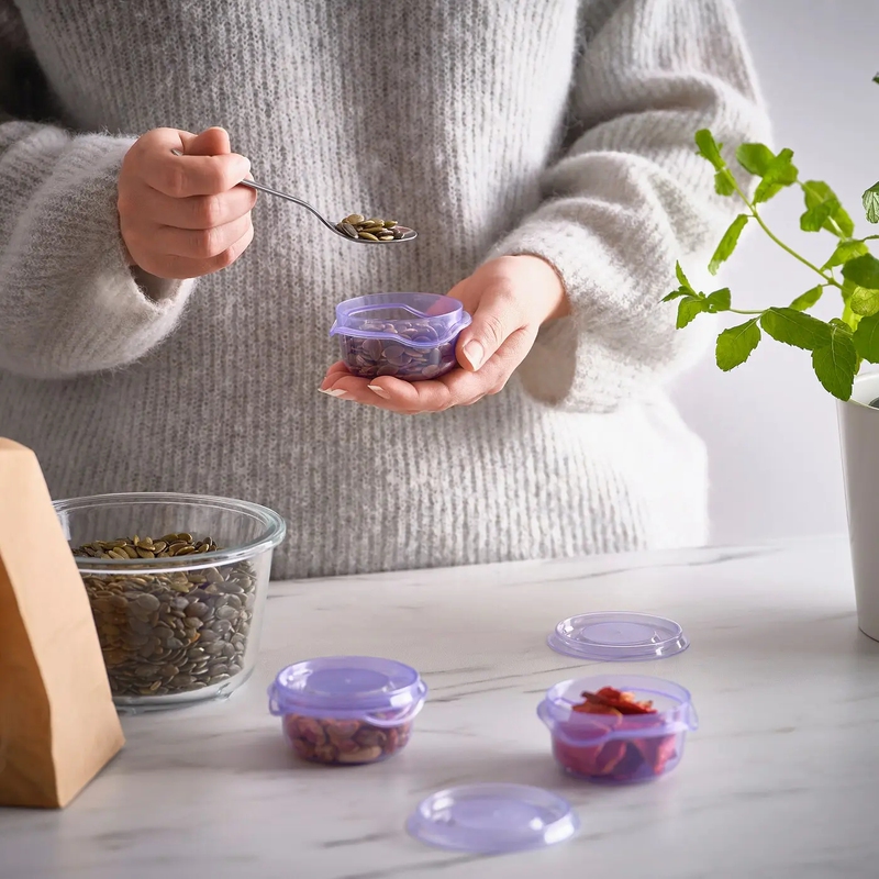 Ikea Genuine Puta Food Box with Lid, Plastic 3-Piece Set, Refrigerator Storage Box with Lid, Meal Packing Box Ikea Genuine Puta Food Box with Lid, Plastic 3-Piece Set, Refrigerator Storage Box with Lid, Meal Packing Box