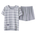 Bộ đồ ngủ mùa hè cho nam đôi cotton ngắn tay nữ phiên bản Hàn Quốc đồ bộ mặc nhà cao cấp Cặp đôi