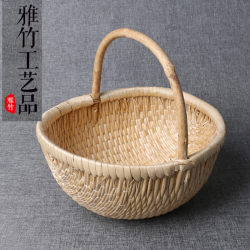 Gift Baskets, Small Baskets, Photography Props, Wicker and Rattan Storage Baskets, Food and Snack Baskets, Wicker Baskets for Farm Use