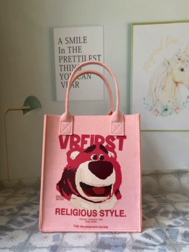 Барсетка, мультяшная льняная сумка, детская кукла для матери и ребенка, ланч-бокс для школьников, банка для хранения, новая коллекция