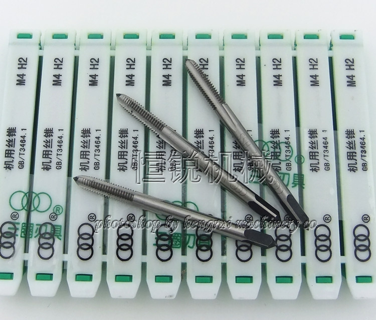 Screw tap for upper edge machine Shanghai three-turn screw tap Tapping head M1 1 2 1 4 1 6 3 4 Thread tapping