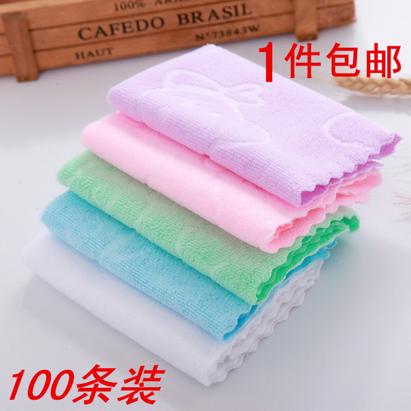 Square Towel, Napkin, Gift, Small Towel, Disposable Hotel Microfiber Wipes, Cleaning Cloth, Trimmed Edge Towel