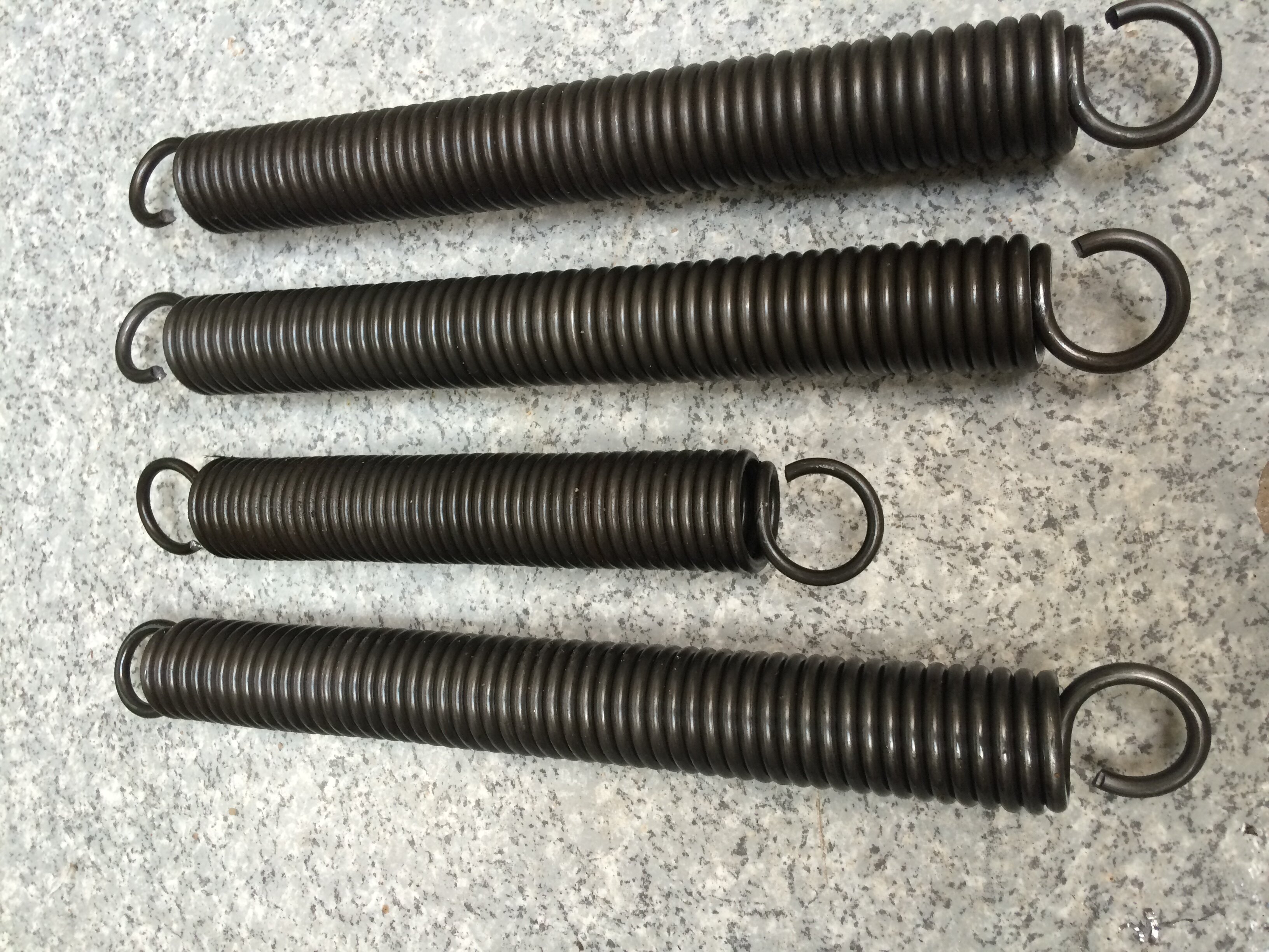 3 mm hook spring stretching tensile spring backlog spring custom stainless steel spring precision spring