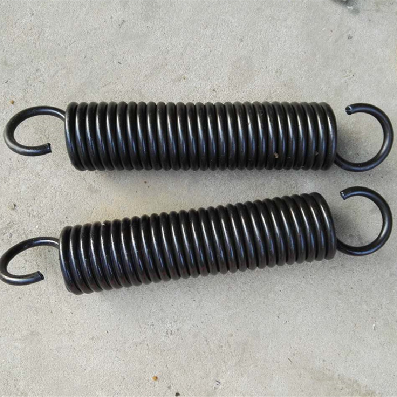 65 manganese steel large spring wire diameter 5 mm hook spring stretch spring custom strong mechanical spring