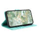 Soft Pink Floral Embossed Wallet iPhone Stand Flip cover iPhone Case for iPhone 17, 16, 15, 14 and 13
