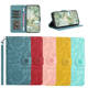 Soft Pink Floral Embossed Wallet iPhone Stand Flip cover iPhone Case for iPhone 17, 16, 15, 14 and 13