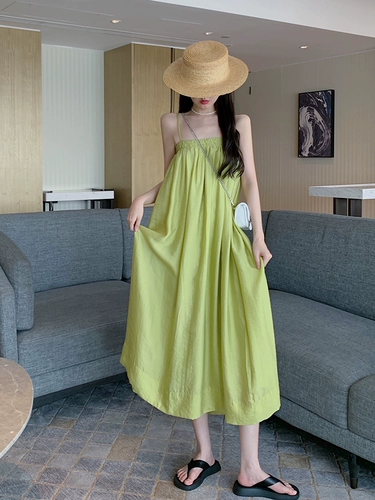 Пляжное платье из провинции Юньнань, весенняя длинная юбка, Таиланд, французский стиль