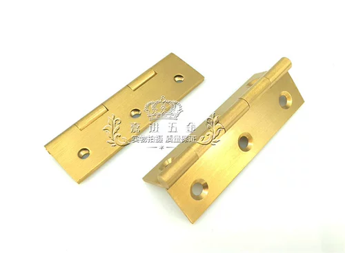 Изысканная медная маленькая коробка, мебель, шарнир, 1 дюймов