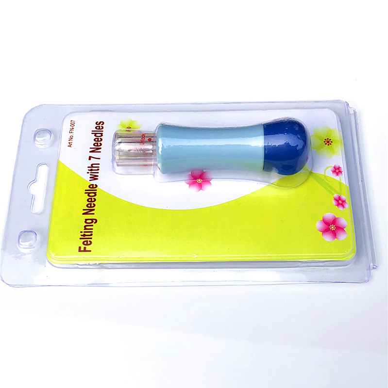 Len cảm thấy chọc, kim, công cụ vật liệu DIY làm bằng tay, bộ bảy kim, kim phù hợp, pin nhanh - Công cụ & vật liệu may DIY dụng cụ móc len