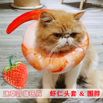 Pet Cute Scarf kitten Kitty Toast bread scarf Hood Bursting SHRIMP JEN NECK RING DOG DOG ITEM CIRCLE ORNAMENTS