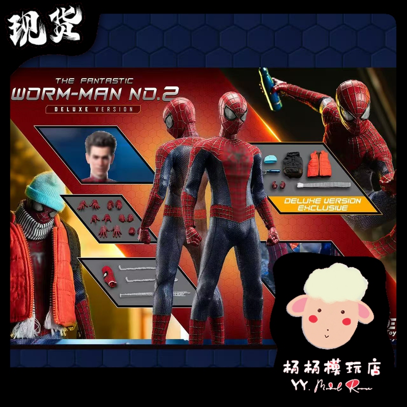 In Stock Dbtoys X 6in Studio Garfield the Amazing Spider-Man 1/12 Cloth Action Figure In Stock Dbtoys X 6in Studio Garfield the Amazing Spider-Man 1/12 Cloth Action Figure