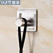 German YOULET super strong seamless hook adhesive hook stainless steel non-drilling clothes hook door rear clothes hook