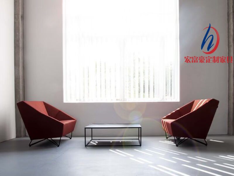 New vải tùy chỉnh giải trí sofa mô hình hiện đại phòng biệt thự khách sạn sofa thiết kế nội thất