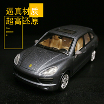 Color Performer factory Porsche Cayenne Off-road Car Alloy Car Model 1:24 Emulated SUV Car Model Collection Pendulum